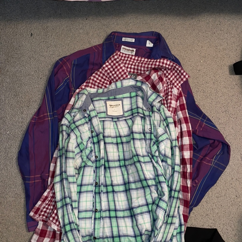 Long sleeve Flannel shirts